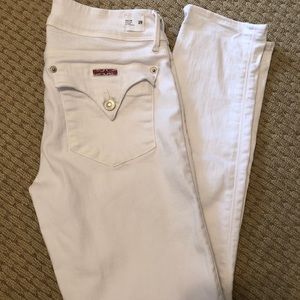 Hudson Collin skinny crop jeans